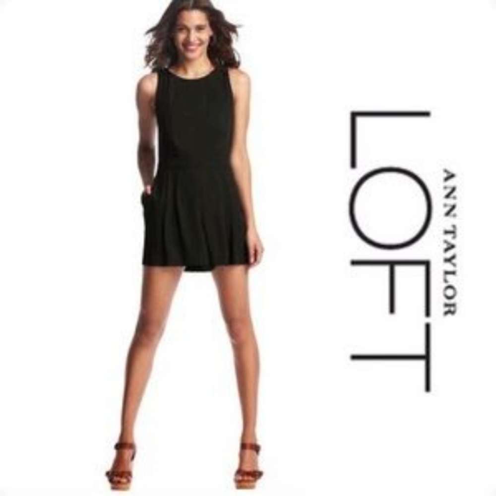 LOFT black romper